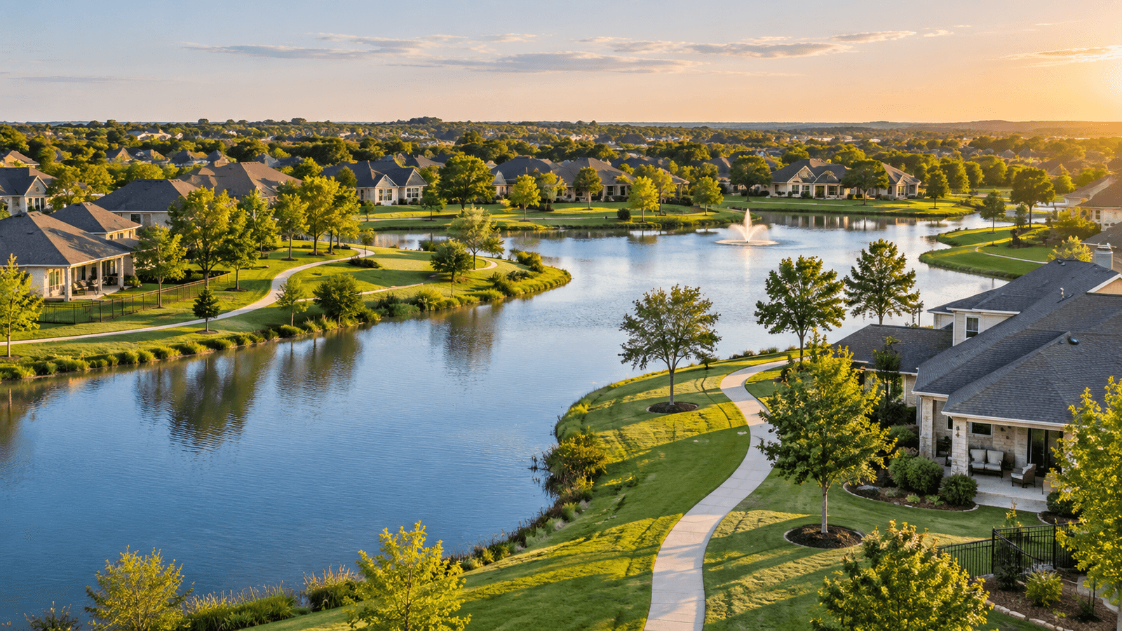 Greater Houston aerial photo