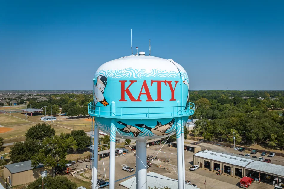 Katy water tower photo