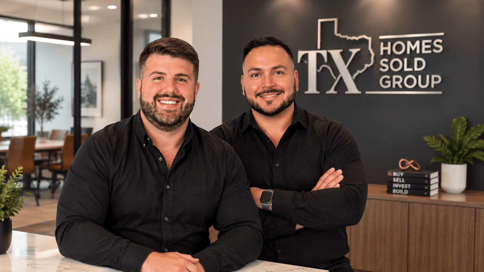 Photo of Jacob Shireman and Miguel Gutierrez, Houston Realtors with Texas Homes Sold Group at eXp Realty