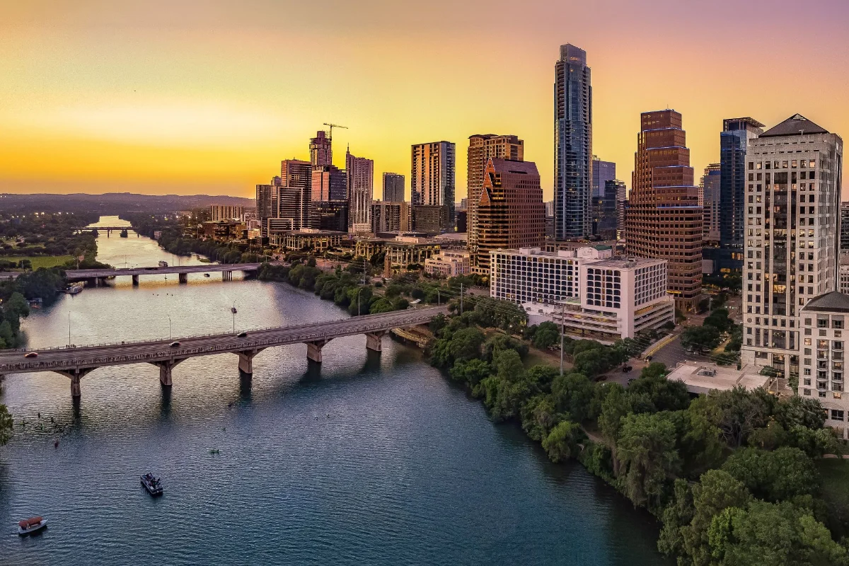 Downtown Austin skyline photo